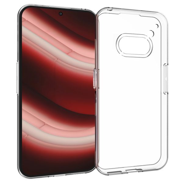 Accezz Clear Backcover Nothing Phone (2a) - Transparant
