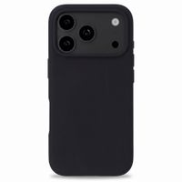 Accezz Liquid Silicone Backcover met MagSafe Apple iPhone 18 Pro Max / 17 Pro Max - Zwart