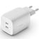 Belkin Boost↑Charge™ GaN Pro Adapter 2 poorts - USB-C - 65W - Wit