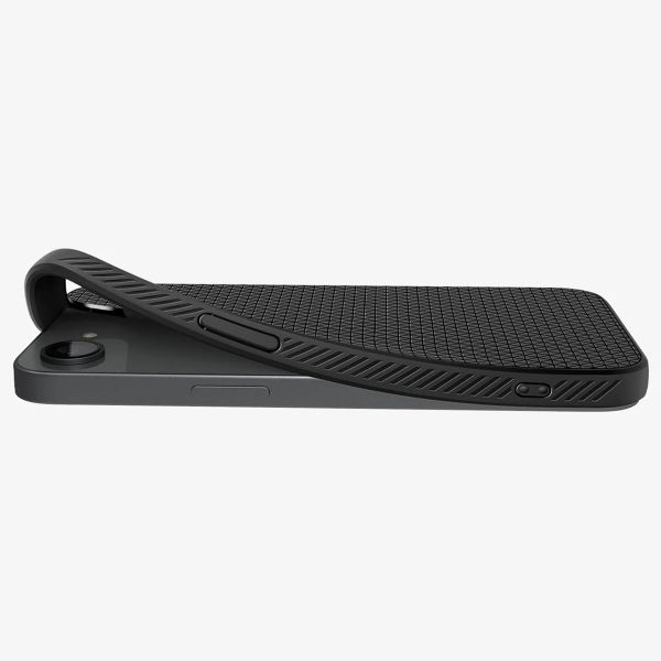 Spigen Liquid Air Backcover iPhone 16e - Matte Black