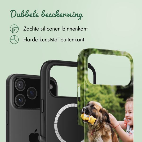 Ontwerp je eigen tough case met MagSafe Apple iPhone 17 Pro Max - Wit