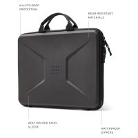 UAG Civilian Shock Laptop Hoes met Handvat 14 inch - Medium - Zwart