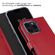 Selencia Echt Lederen Bookcase iPhone 16 Pro Max - Rood