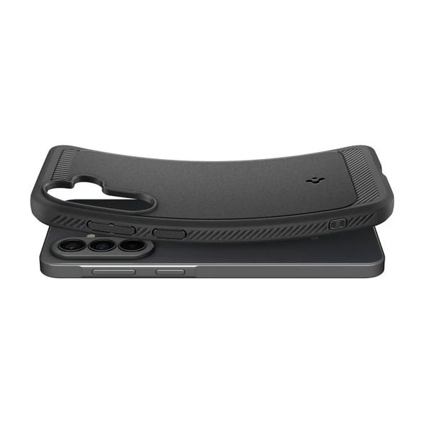 Spigen Rugged Armor Backcover Samsung Galaxy A37 (5G) - Zwart