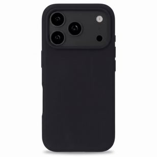 Accezz Liquid Silicone Backcover met MagSafe Apple iPhone 18 Pro Max / 17 Pro Max - Zwart