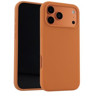 Accezz Liquid Silicone Backcover met MagSafe Apple iPhone 17 Pro Max - Oranje