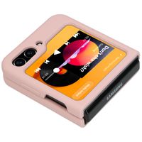 Accezz Liquid Silicone Backcover Samsung Galaxy Z Flip 5 - Roze