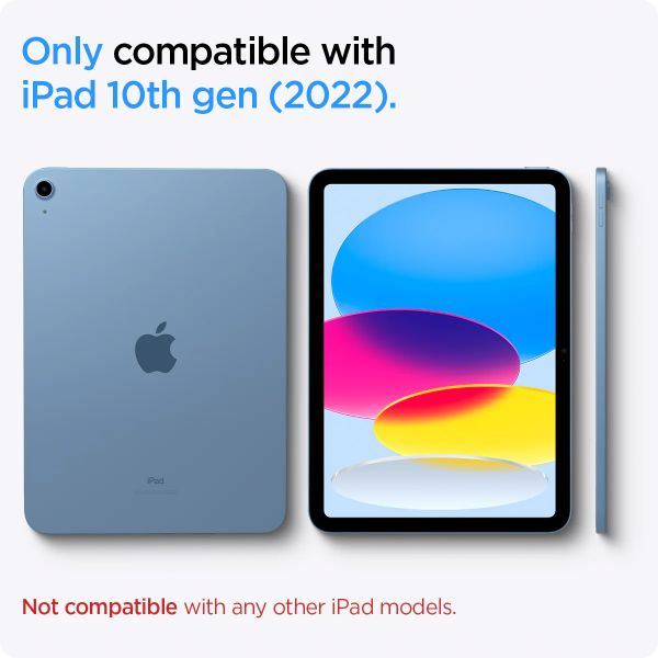 Spigen Urban Fit Bookcase Apple iPad 11 (2025) 11 inch A16 / iPad 10 (2022) 10.9 inch - Zwart