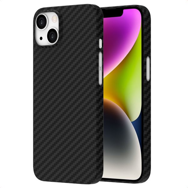 Accezz MagSafe Kevlar Backcover Apple iPhone 14 - Black