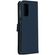 Selencia Echt Lederen Bookcase Samsung Galaxy S20 - Blauw