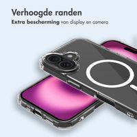 imoshion Protective Backcover met MagSafe iPhone 16 Plus - Transparant