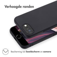 Accezz Color Backcover iPhone 16e - Zwart