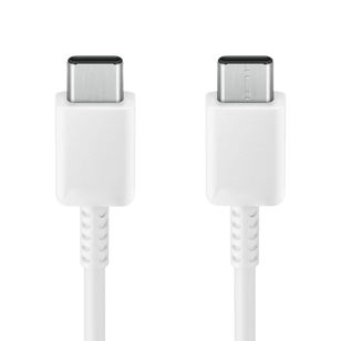 Samsung Originele USB-C naar USB-C kabel in Fabrieksverpakking - 1 meter - 45 Watt - Wit