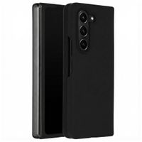Accezz Liquid Silicone Backcover Samsung Galaxy Z Fold 5 - Zwart