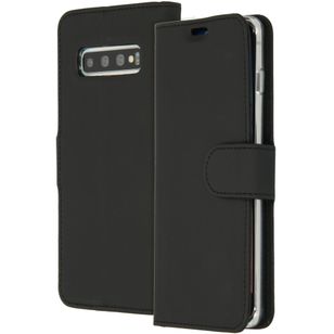 Accezz Wallet Softcase Bookcase Samsung Galaxy S10 - Zwart