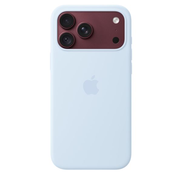 Apple Siliconenhoesje met MagSafe Apple iPhone 18 Pro Max - Crisp Blue