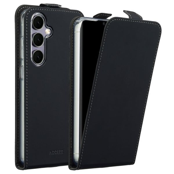 Accezz Flipcase Samsung Galaxy S24 FE - Zwart