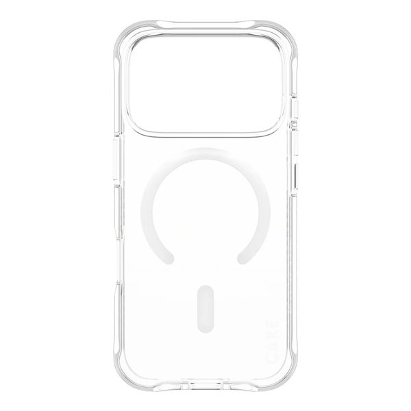 CARE by PanzerGlass Fashionable Case Samba met MagSafe Apple iPhone 17 Pro - Clear / White