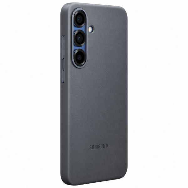 Samsung Originele KindSuit Vegan Leather Case Samsung Galaxy S25 Plus - Zwart