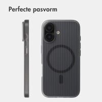 Accezz Lite Backcover met MagSafe | Fluted | Apple iPhone 17 - Smokey Matte