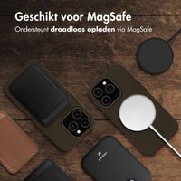 Accezz Vintage Leather MagSafe Backcover Apple iPhone 16 Pro Max - Rustic Brown