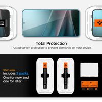 Spigen GLAStR Privacy EZ Fit Screenprotector + Applicator Samsung Galaxy S24 / S25