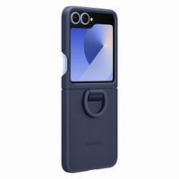 Samsung Originele Silicone Cover Ring Samsung Galaxy Z Flip 6 / Flip 7 FE - Navy