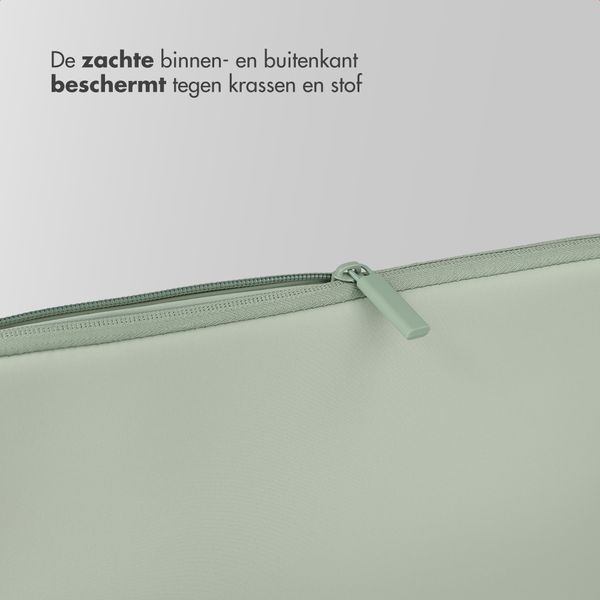 Accezz Laptop hoes 15-16 inch - Laptopsleeve - Groen