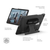 UAG Scout Backcover Handstrap Samsung Galaxy Tab A11 Plus / A9 Plus - Zwart