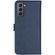 Selencia Echt Lederen Bookcase Samsung Galaxy S21 - Blauw