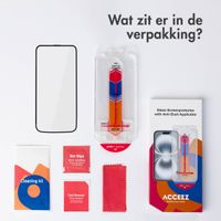 Accezz Gehard Glas Screenprotector + Applicator Apple iPhone 15 Pro Max