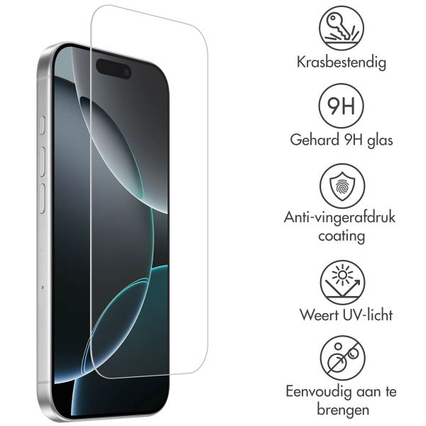 Accezz Gehard Glas Screenprotector 2-pack Apple iPhone 17 Air
