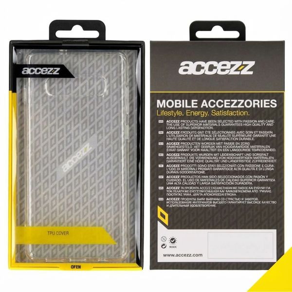 Accezz Clear Backcover Samsung Galaxy S10 Plus - Transparant
