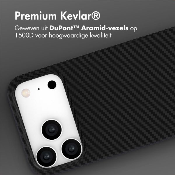 Accezz MagSafe Kevlar Backcover Apple iPhone 17 Pro - Black