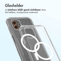 Accezz Xtreme Impact Backcover met MagSafe Samsung Galaxy Xcover 7 Pro - Transparant