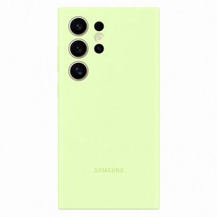 Samsung Originele Silicone Backcover Galaxy S24 Ultra - Light Green