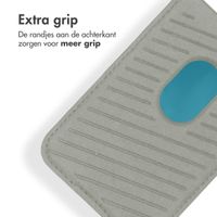 Accezz Leather Cardholder MagSafe - Kaarthouder met MagSafe - Light Grey
