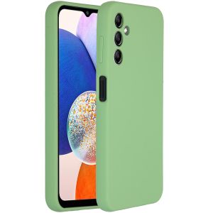 Accezz Liquid Silicone Backcover Samsung Galaxy A14 (5G) - Groen