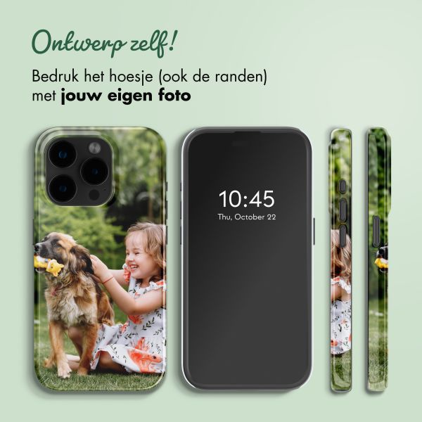 Ontwerp je eigen tough case met MagSafe Apple iPhone 15 Pro - Zwart