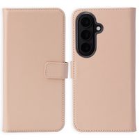 Selencia Echt Leren Bookcase Samsung Galaxy S26 Plus - Dusty Pink