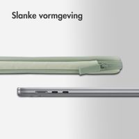 Accezz Laptop hoes 13-14 inch - Laptopsleeve - Groen
