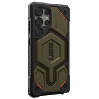 UAG Monarch Pro Backcover Samsung Galaxy S25 Ultra - Kevlar Element Green