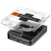 Spigen GLAStR EZ Fit Screenprotector 2 Pack + Applicator Samsung Galaxy Z Flip 6 / Flip 7 FE