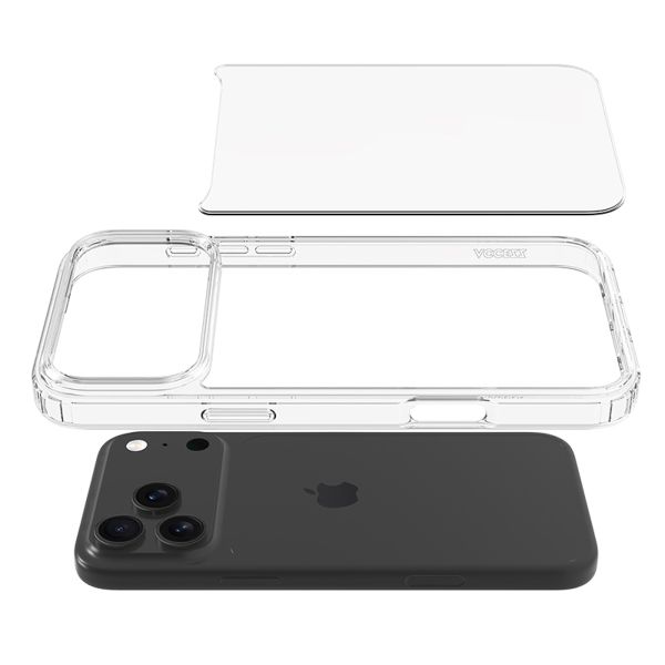 Accezz Xtreme Impact Backcover Apple iPhone 17 Pro Max - Transparant