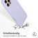 Accezz Liquid Silicone Backcover met MagSafe iPhone 16 Pro Max - Paars