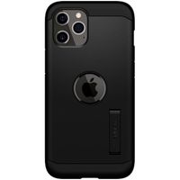 Spigen Tough Armor Backcover Apple iPhone 12 (Pro) - Zwart