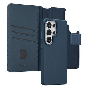 Accezz Leather Bookcase 2-in-1 met MagSafe Samsung Galaxy S26 Ultra - Nightfall Blue