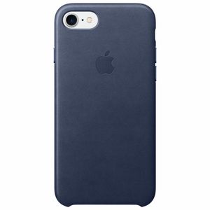 Apple Leather Backcover iPhone SE (2022 / 2020) / 8 / 7 - Midnight Blue