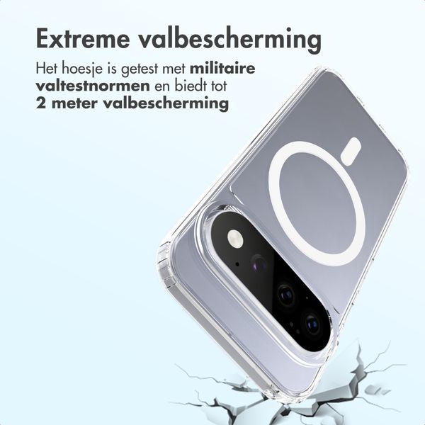 Accezz Xtreme Impact Backcover met MagSafe Google Pixel 11 Pro - Transparant