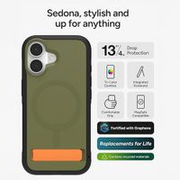 ZAGG Sedona Snap met kickstand Apple iPhone 17 - Sea Kelp
